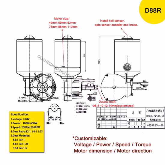 24V 150W DC Mikro-Schneckengetriebemotor Hersteller von Elektromotoren mit hohem Drehmoment in Europa