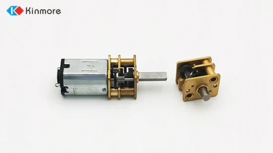 Kinmore Micro Mini 3V 6V 12V 8mm 12mm Kleinmotor Ie1 FF Fk 12fn20 N20 N30 M10 Getriebe-Gleichstrommotor mit Untersetzungsgetriebe